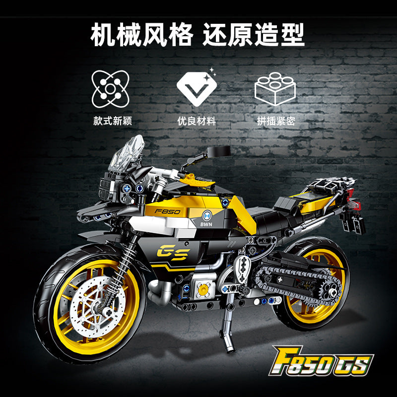 bmw f850gs motorcycle building set | jiestar 91025 - 1