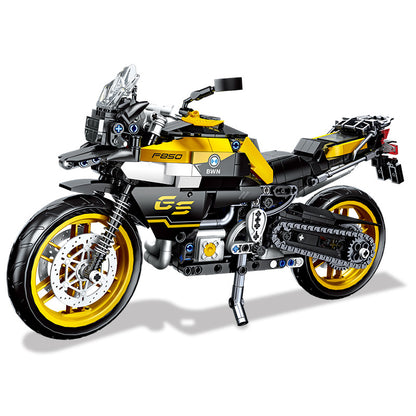 bmw f850gs motorcycle building set | jiestar 91025 - 4