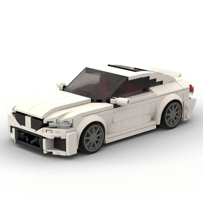 bmw m2 g87 red building set | lego compatible - 1
