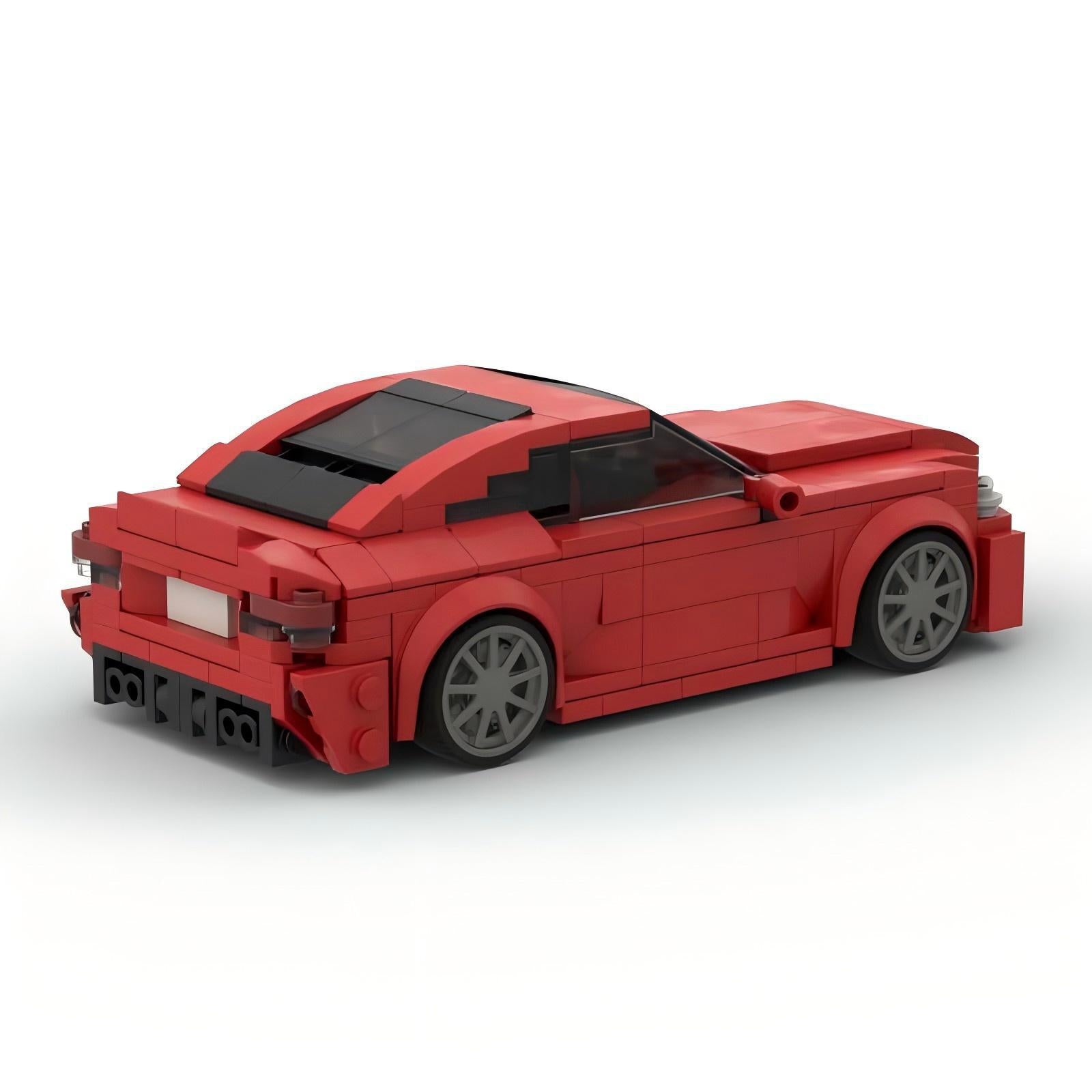 bmw m2 (g87) red building set | moc-177481 - 2