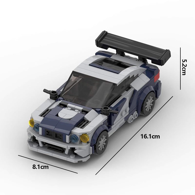 bmw m3 gtr building set | nfs | moc-164642 - 6