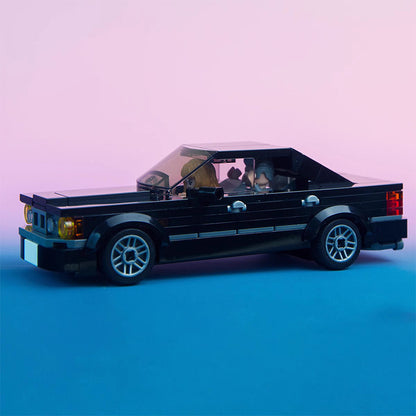 bmw m5 e34 black building set | moc-113659 - 1