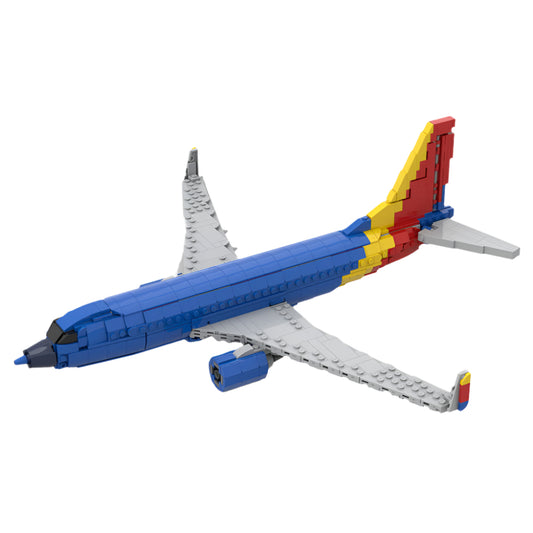 boeing 737 building set | southwest heart | moc-125916 - 1