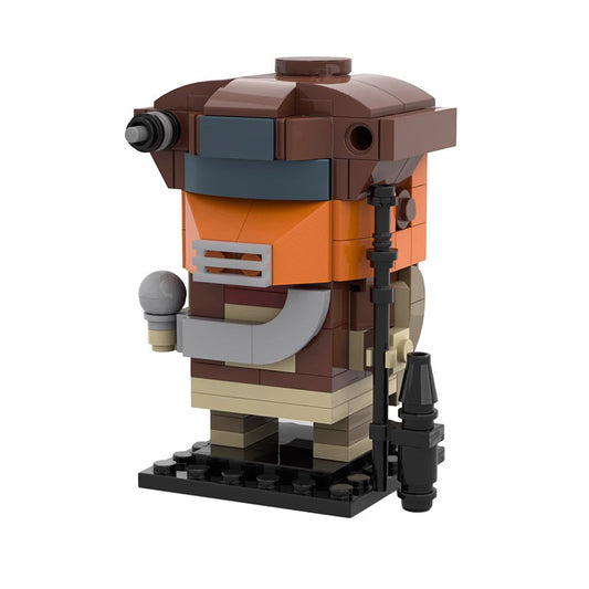 boushh moc brickheadz building set | star wars | moc-35524 - 1