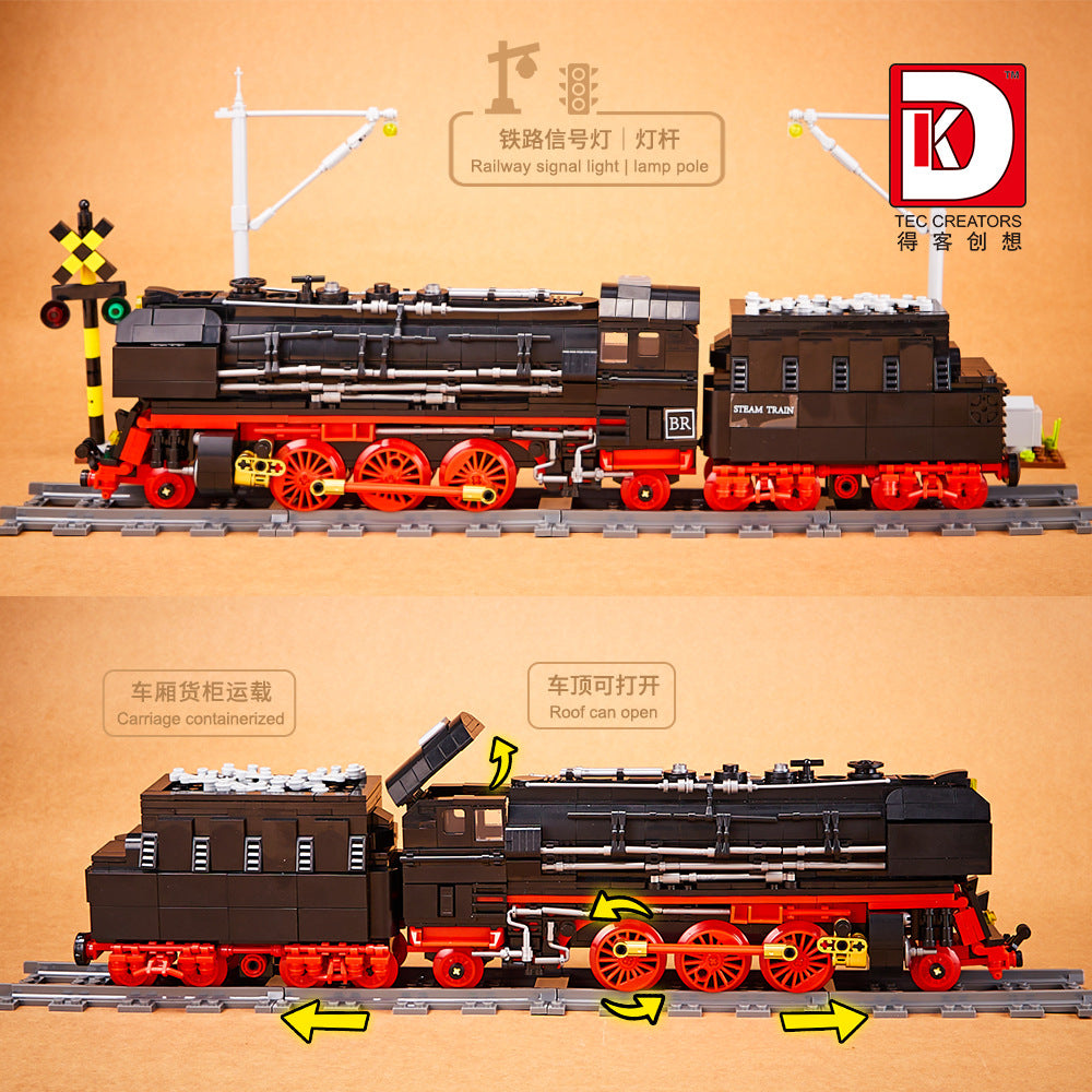 br 01 locomotive steam engines - 1177 pcs | dk 80016 - 4