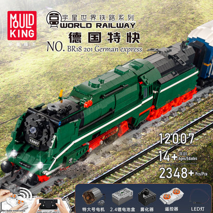 br18 201 german express building set - 2348 pcs | mouldking 12007 - 2