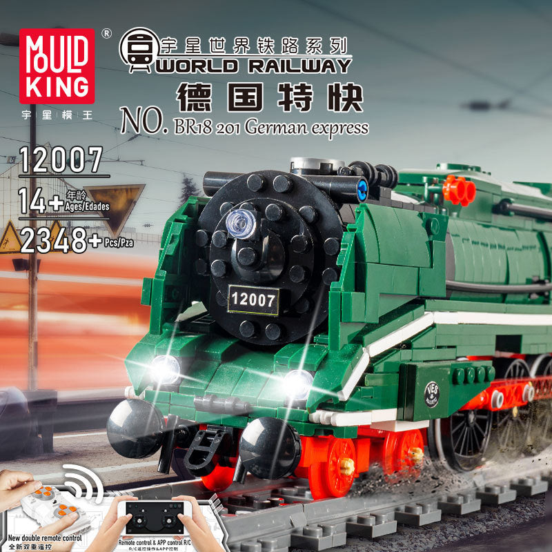 br18 201 german express building set - 2348 pcs | mouldking 12007 - 4