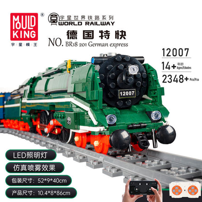 br18 201 german express building set - 2348 pcs | mouldking 12007 - 6