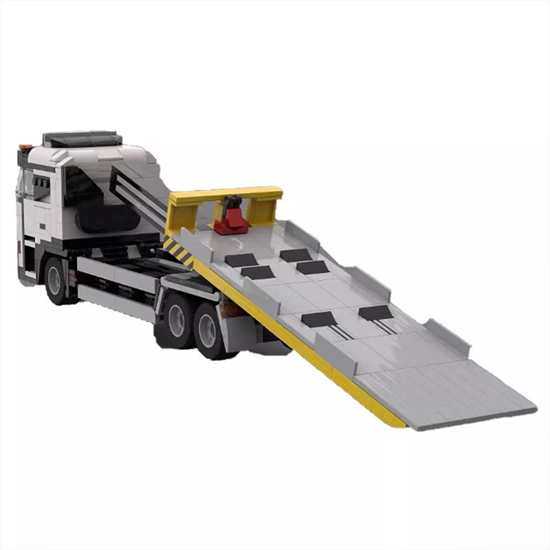 breakdown tow truck moc building set | 612 pcs lego compatible - 5