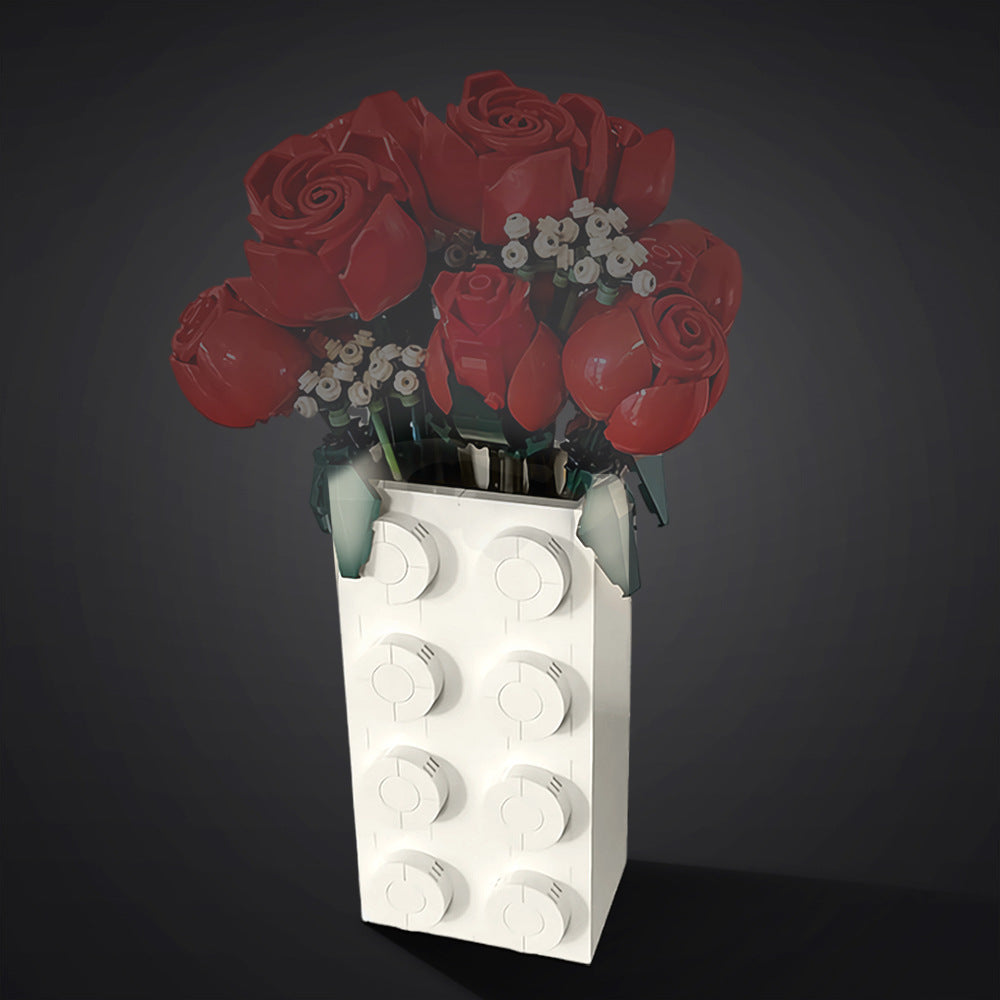 brick vase building set | moc-171911 - 1