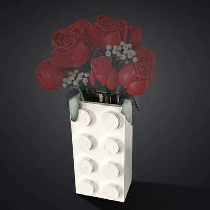 brick vase building set | moc-171911 - 1