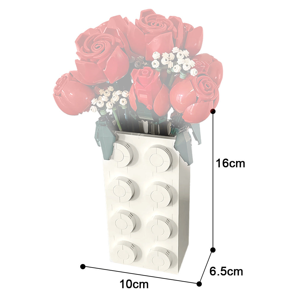 brick vase building set | moc-171911 - 3