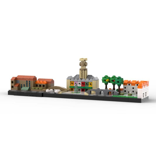 brugge skyline building set | moc-98225 - 1