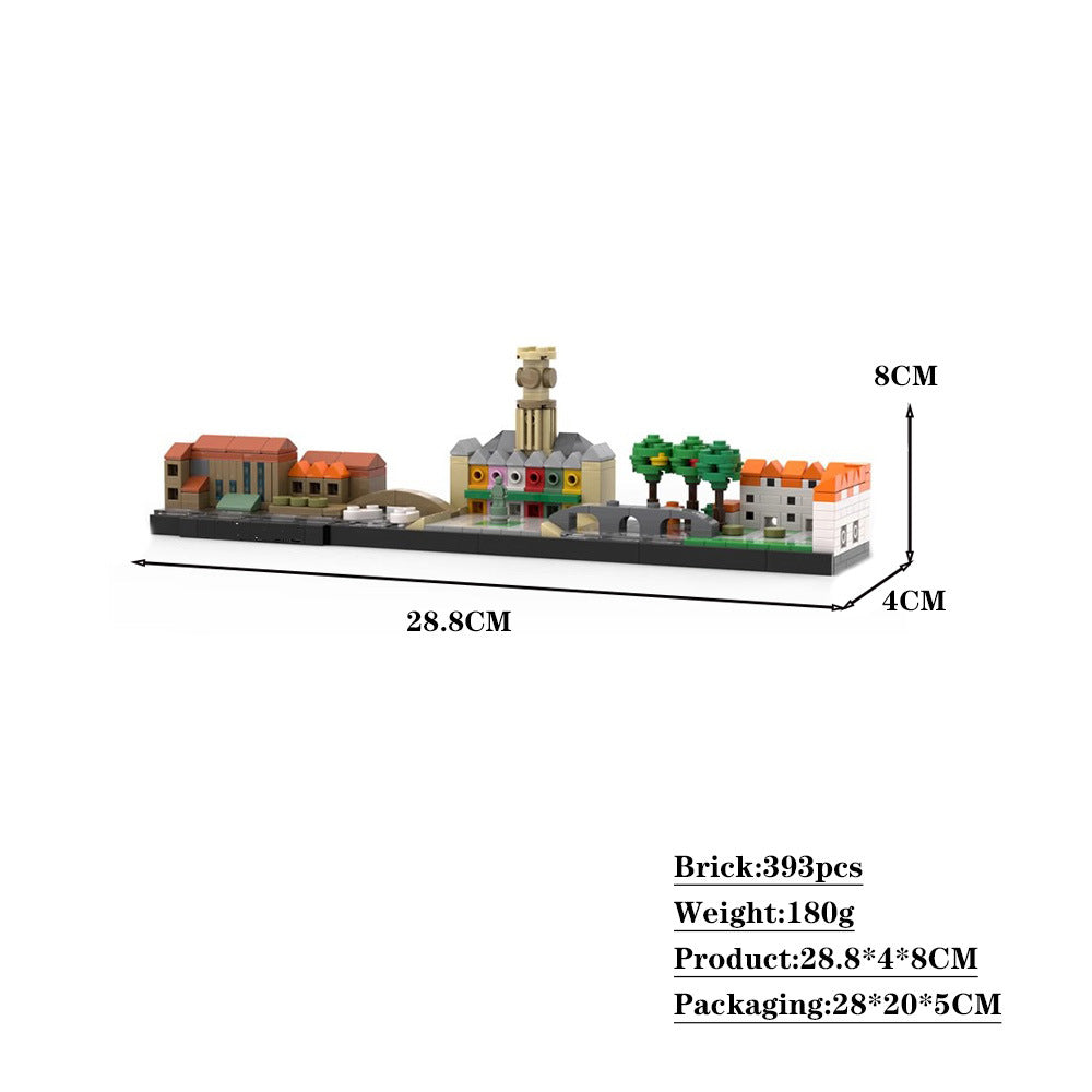 brugge skyline building set | moc-98225 - 2