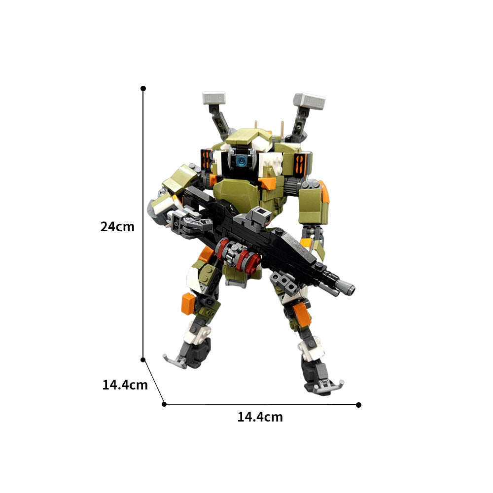 bt-7274 mecha building set - titanfall 2 - 4