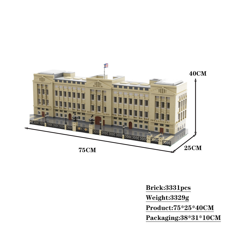 buckingham palace building set | moc-30500 - 4