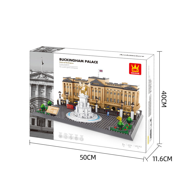 buckingham palace in london -building blocks set - wange 6224 - 5