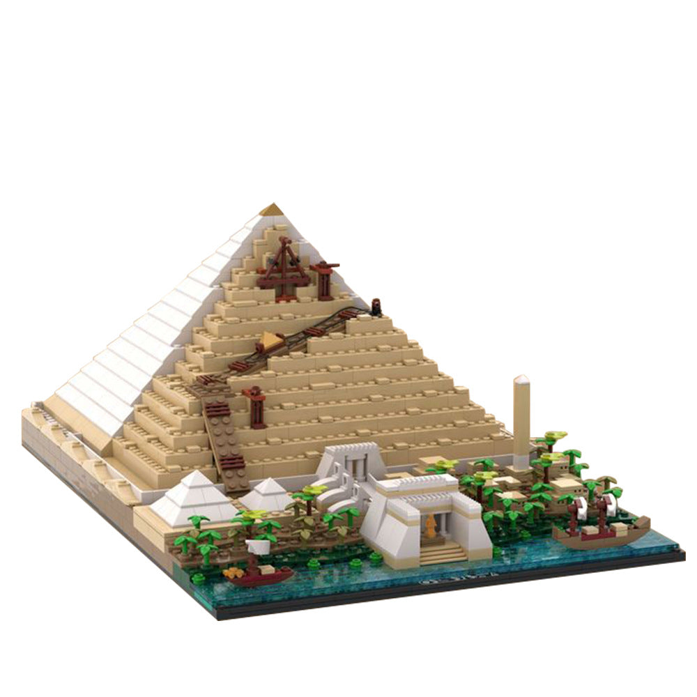 building of the great pyramid moc kits | moc-116457 - 1