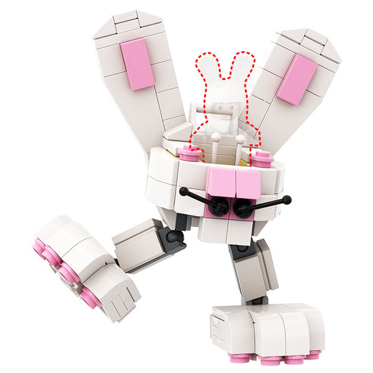 bunny-bot building set | easter | moc-142408 - 2