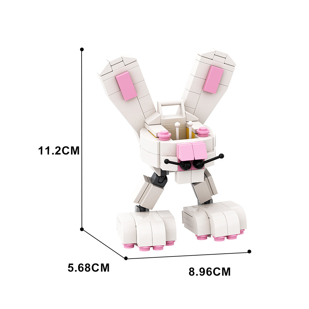 bunny-bot building set | easter | moc-142408 - 4