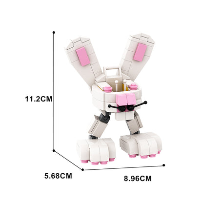 bunny-bot building set | easter | moc-142408 - 4