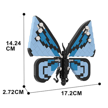 butterfly building set | lego compatible - 4