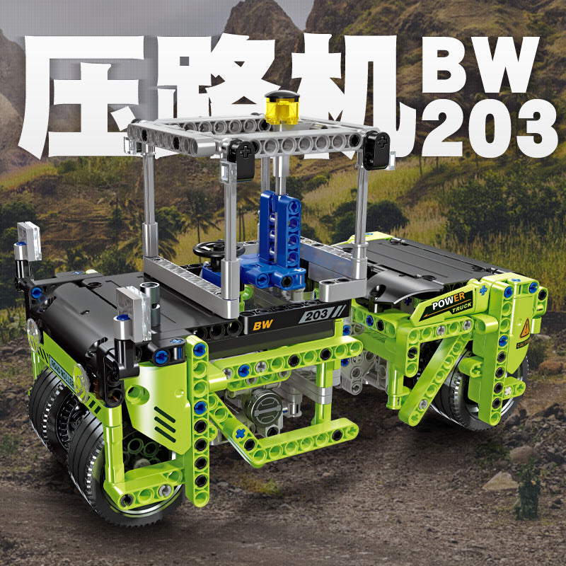 bw203 roller building blocks - 494 pcs | jiestar 91004 - 2