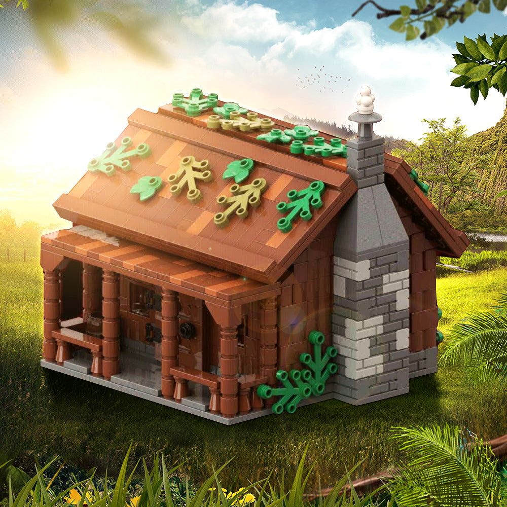 cabin in the woods building set | moc-136813 - 1