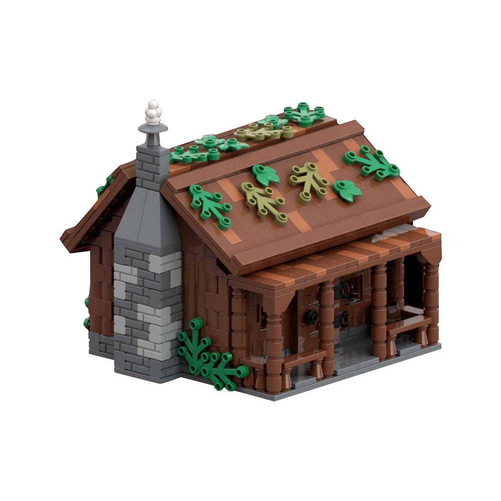 cabin in the woods building set | moc-136813 - 2