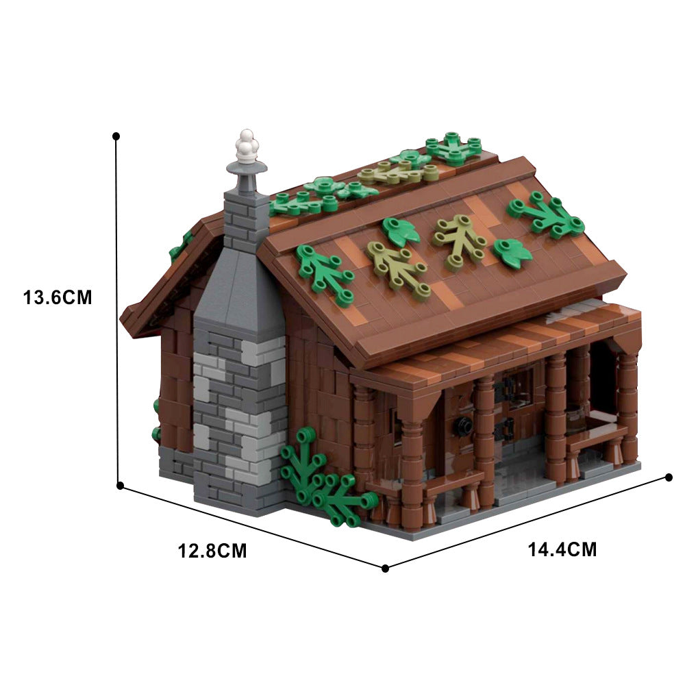 cabin in the woods building set | moc-136813 - 4