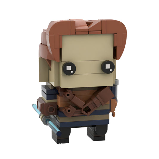cal kestis brickheadz building set | star wars | moc-178699 - 1