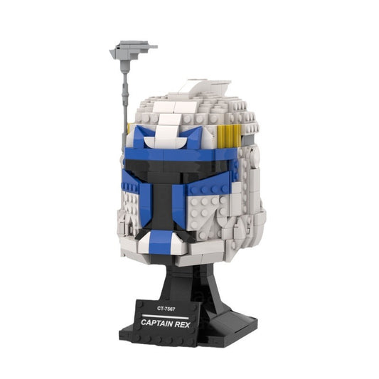 captain rex phase 1 helmet building set | star wars | moc-90199 - 3