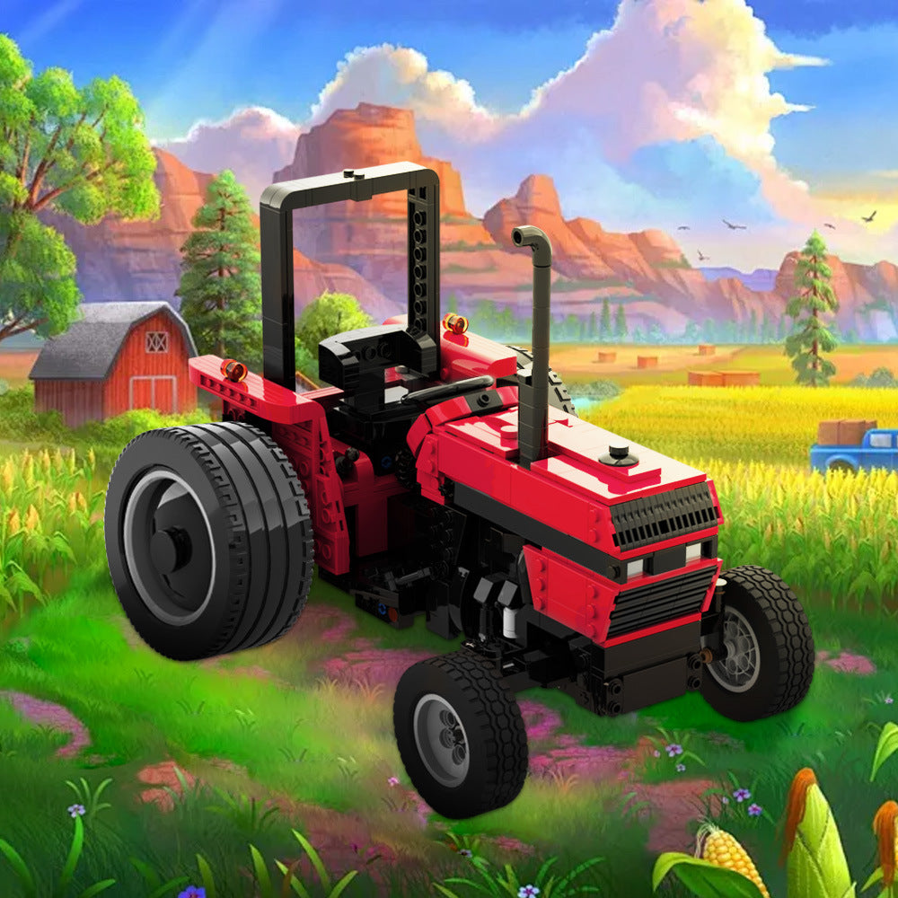 case ih 85 series tractors building set | moc-202334 - 1