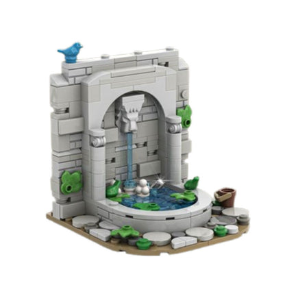 castle's fountain building set | moc-136382 | moc-132385 - 3