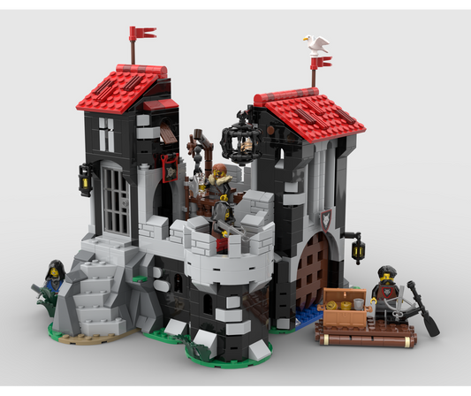 castle wolfstone building set | moc-193275 - 1