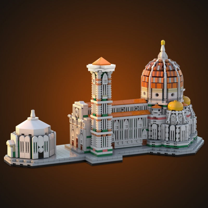 cathedral of florence building set | moc-183760 - 1