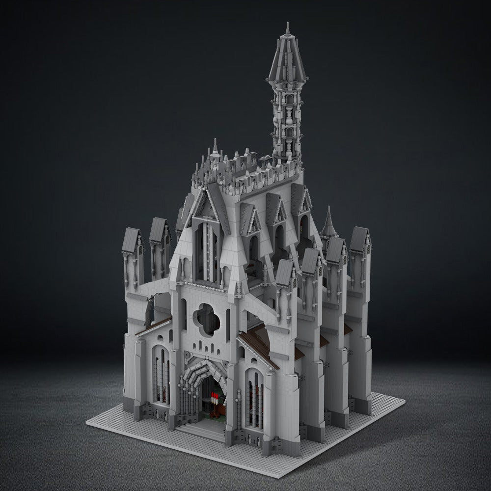 cathedral of the great visage building set | lego compatible - 1