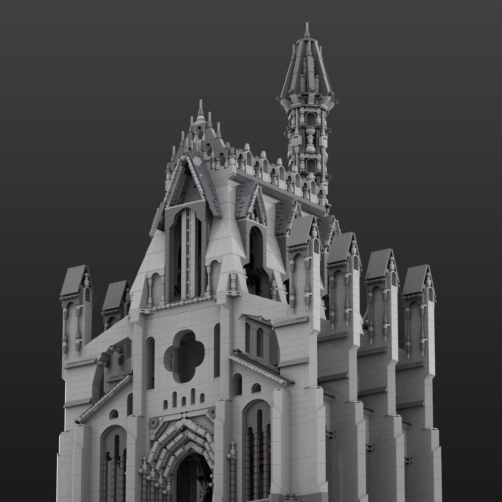 cathedral of the great visage building set | lego compatible - 2