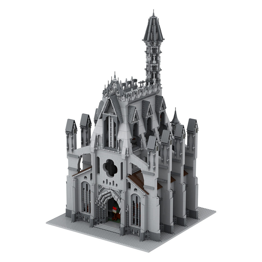 cathedral of the great visage building set | lego compatible - 5