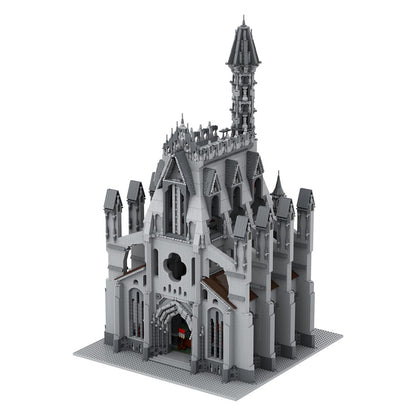cathedral of the great visage building set | lego compatible - 5