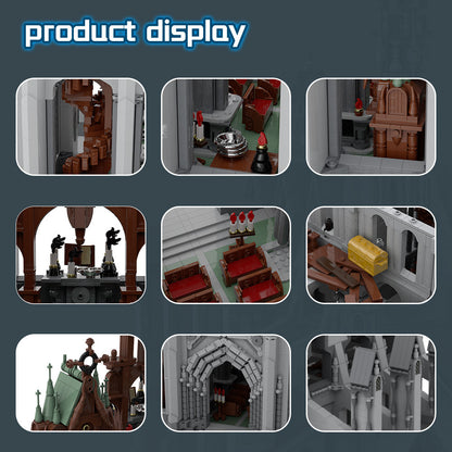 cathedral of the great visage building set | lego compatible - 6