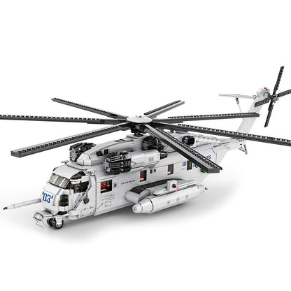 ch-53e helicopter building block set - 2192 pcs reobrix 33037 - 5