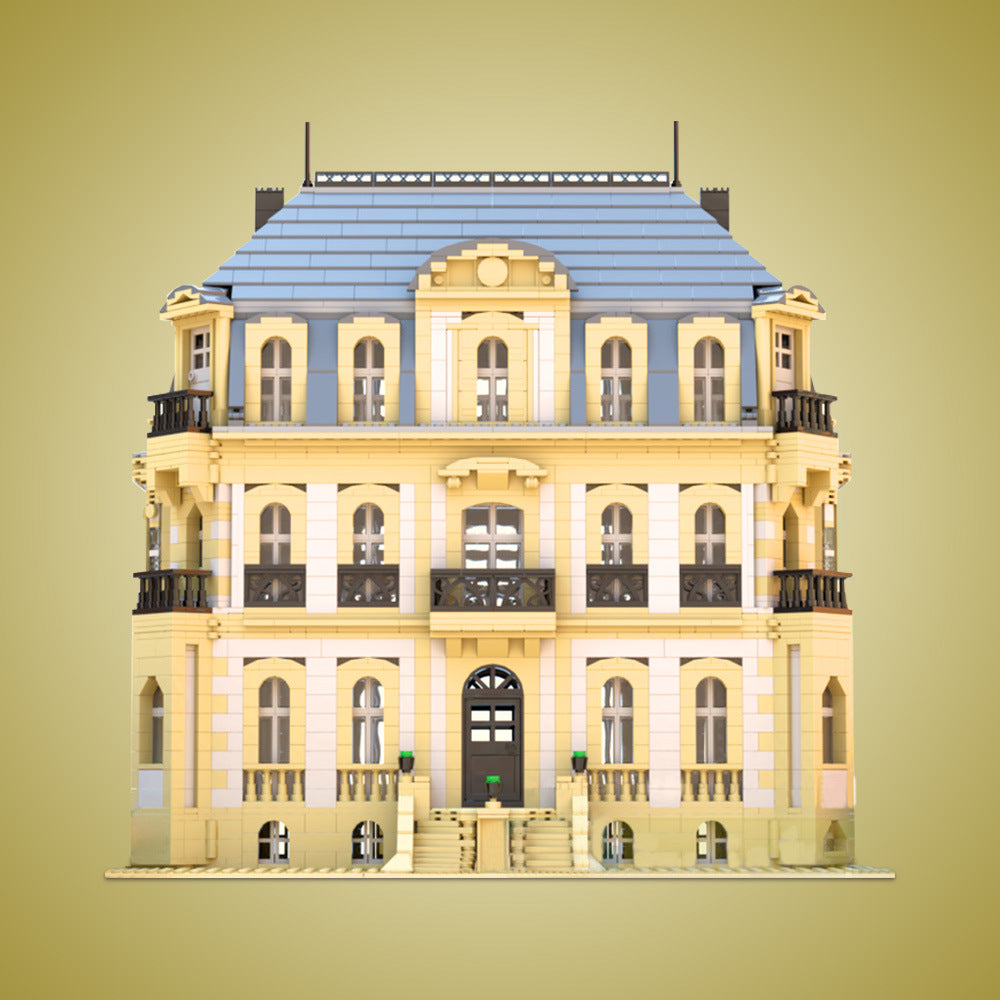 château saint-jean building set | chateau bugatti | moc-198966 - 1