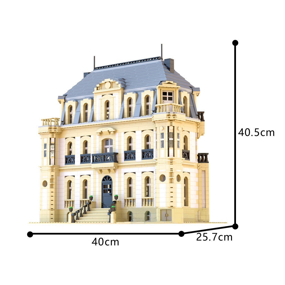 château saint-jean building set | chateau bugatti | moc-198966 - 4
