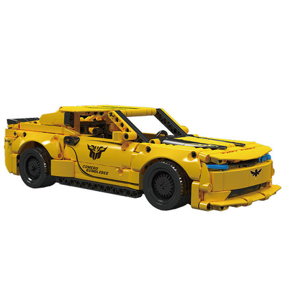 challenger & bumblebee pull back car - 738 pcs | mouldking 15080 - 7