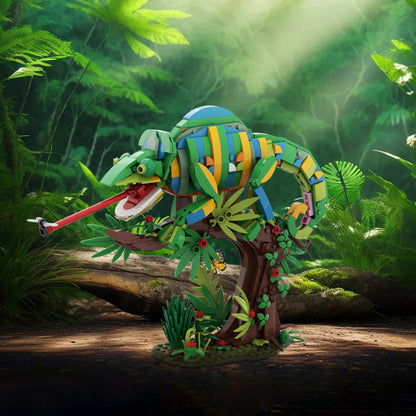 chameleon building set | lego compatible - 1