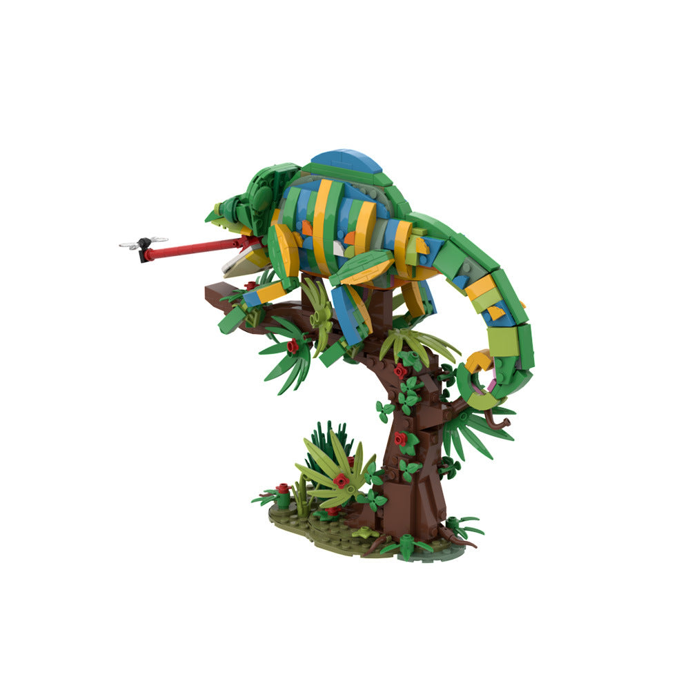 chameleon building set | lego compatible - 5