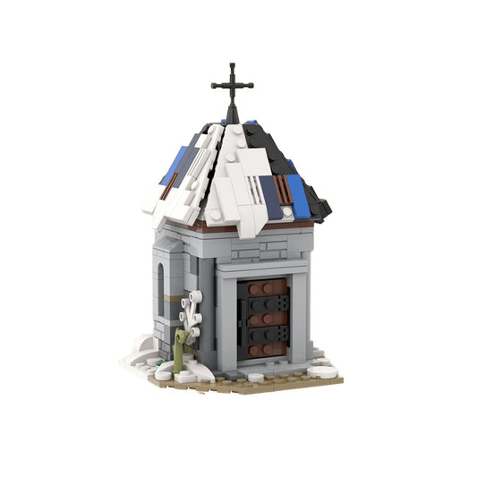 chapel building set | moc-96290 - 1