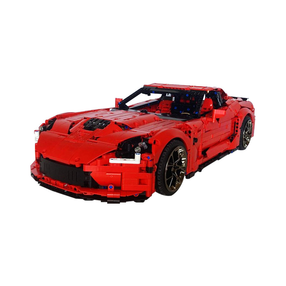 chevrolet corvette c7 building set | 1:8 scale | moc-188766 - 2