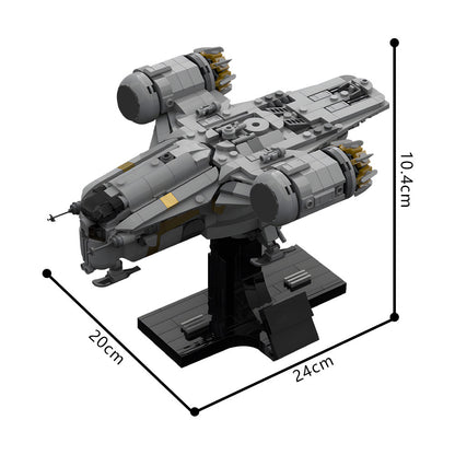 chibi razor crest building set | moc-207735 | moc-183462 - 3